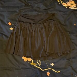 All in Motion Black Skater Skirt